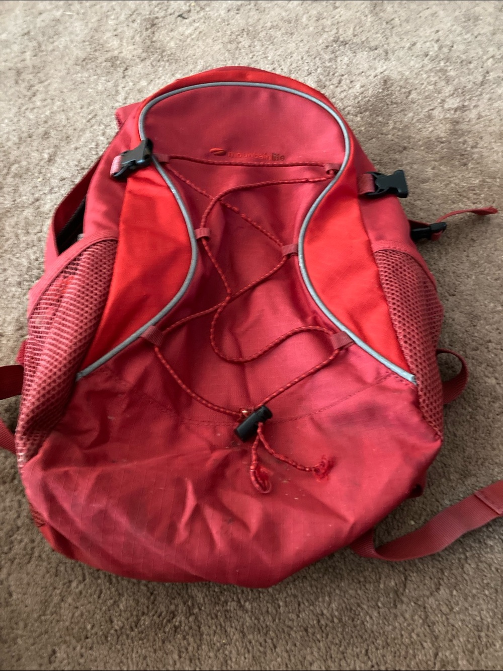 Mountain life backpack adjustable straps